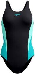 Speedo Дамски бански костюм Speedo Women's Colourblock 2.0 Swimsuit - Anthracite / Mayan Blue - размер 34 (EU) (150-4560-0511)