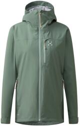 Haglöfs Дамско водоустойчиво яке Haglöfs Women's Ozka Proof Jacket Waterproof jacket - Chlorophyll Green - размер XS (102-5070-0211)