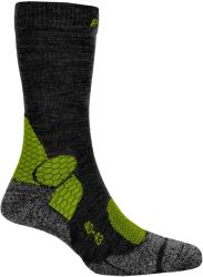 P. A. C P. A. C. Дамски туристически чорапи P. A. C. Women's 4.1 Trekking Merino Stability Walking socks - Anthracite / Forest - размер 38-41 (EU) (201-8964-0212)
