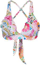 Seafolly Дамско бикини горнище Seafolly Beach Bohème Multi Fit Longline Tri Bikini top - Parfait Pink - размер 36 (EU) (150-6617-0113)