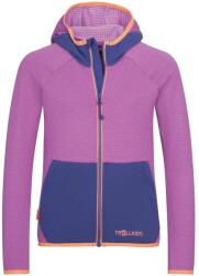 TROLLKIDS Детско поларено яке Trollkids Girl's Holmedal Jacket Fleece jacket - Mallow Pink / Violet Blue - размер 104 (EU) (703-6745-0313)