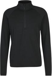 Heber Peak Мъжки вълнен пуловер Heber Peak MerinoBlend SaplingHe. II Half Zip Jumper - Black - размер XXL (105-6170-0115)