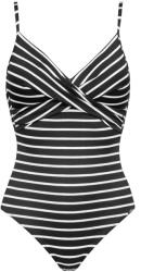 Lidea Дамски бански костюм Lidea Women's Line Up Swimsuit - Black / White - размер 40 (150-6298-0119)