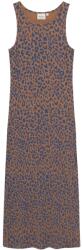 DEDICATED Дамска рокля Dedicated Women's Rib Dress Motala Dress - Leopard Light Brown (134-1071-0914)