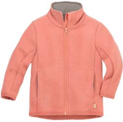 disana Детско вълнено яке disana Kids' Zip-Up Jacket Merino jacket - Softpink - размер 134/140 (EU) (703-5402-0316)