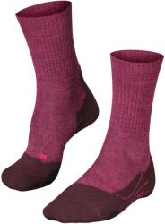 Falke Дамски туристически чорапи Falke Women's TK2 Wool Walking socks - Burgundy - размер 37/38 (EU) (201-0464-0112)