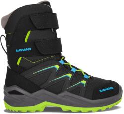 Lowa Детски зимни ботуши Lowa Kid's Maddox Warm GTX Hi Junior Winter boots - Black / Lime - размер 34 (EU) (702-3552-0222)