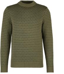 Stoic Мъжки вълнен пуловер Stoic Heavy MerinoKnit MMXX. Norrbotten Sweater Merino jumper - Olive Green / Black - размер XL (005-6517-0214)