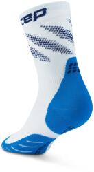 CEP Дамски чорапи за бягане CEP Women's Run Edt. Elliptic Socks Mid Cut Running socks - Light Blue / Blue - размер III (207-1149-0212)