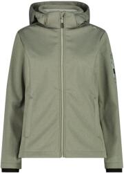 CMP Дамско софтшел яке CMP Women's Softshell Jacket Zip Hood Softshell jacket - Avocado Melange - размер 34 (EU) (103-2141-1711)