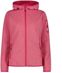 CMP Дамско поларено яке CMP Women's Jacket Fix Hood with Sleeve Pocket Fleece jacket - Magenta / Bianco - размер 50 (EU) (105-7194-0419)