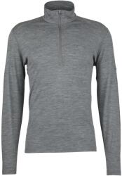 Icebreaker Мъжко мериносово термобельо Icebreaker 200 Oasis L/S Half Zip Merino base layer - Gritstone Heather (015-1976-0213)
