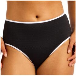 Seafolly Дамско бикини долнище Seafolly Beach Bound High Waisted Pant Bikini bottom - Black - размер 42 (EU) (150-6620-0116)