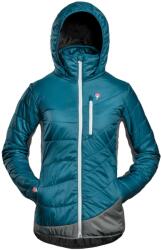 Grüezi Bag Дамско вълнено яке Grüezi Bag Women's Refreshful Silkwool Jacket Insulation jacket - Saphir Blue / Grey (105-5070-0314)