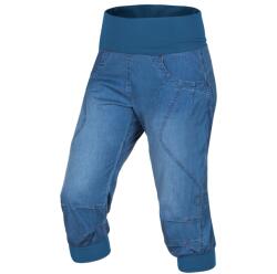Ocun Дамски панталон за катерене Ocun Women's Noya Shorts Jeans Shorts - Middle Blue (112-1387-0115)