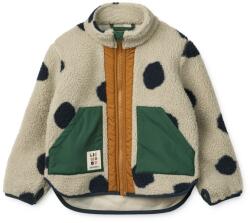 LIEWOOD Детско поларено яке LIEWOOD Kid's Noam Pile Jacket Fleece jacket - Spot Dots / Mist - размер 92 (EU) (703-6689-0313)