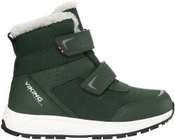 Viking Детски зимни ботуши Viking Kid's Equip Warm Waterproof 2V Winter boots - Pine / Black - размер 25 (EU) (702-4629-0214)