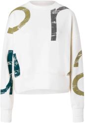 super. natural Дамски вълнен пуловер super. natural Women's Capital Logo Krissini Jumper - Fresh White / Various - размер XL (105-7095-0115)
