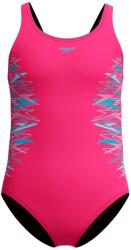 Speedo Детски бански костюм Speedo Kid's Placmement Muscleback Swimsuit - Margarita Pink / Mayan Blue - размер 164 (EU) (750-1573-0415)