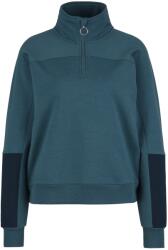 Stoic Дамски вълнен пуловер Stoic Women's MerinoFleece335 MMXX. Lulea Half zip Merino jumper - Deep Sea Blue / Dark Navy - размер XXL (105-5558-0116)