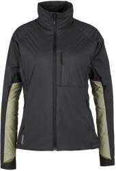 Stoic Дамско вълнено яке Stoic Women's MountainWool60 JokkmokkSt. Hybrid Jacket Insulation jacket - Black / Lichen Green (105-6679-0112)