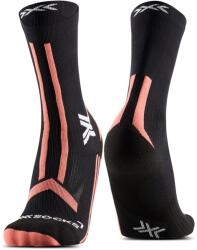 X-Socks Дамски чорапи за бягане X-Socks Women's Trailrun Discover Crew Running socks - X Black / Dusty Rose - размер 35/36 (EU) (207-0467-0111)