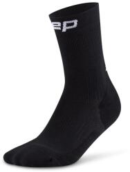 CEP Дамски чорапи за бягане CEP Women's Run Socks Mid Cut 5.0 Running socks - Black - размер II (201-9133-0111)