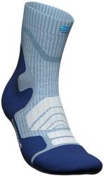 Bauerfeind Sports Дамски туристически чорапи Bauerfeind Sports Women's Outdoor Merino Mid Cut Socks Walking socks - Sky Blue - размер 43-46 (EU) (201-7781-0113)