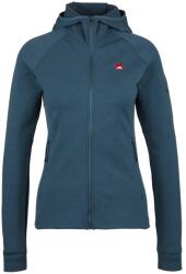 Bergfreunde Дамски вълнен пуловер Bergfreunde Women's MerinoFleece RömersteinBF. Zip Hoody Fleece jacket - Dark Sea Blue - размер 3XL (105-5853-0217)
