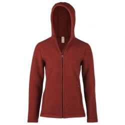 Engel Дамско вълнено яке Engel Women's Jacket with Hood Wool jacket - Terracotta Melange - размер 34/36 (EU) (105-1332-0511)