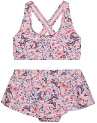 Color Kids Детски комплект бикини Color Kids Kid's Bikini with Skirt AOP Bikini - Coral Blush - размер 110 (EU) (750-2559-0214)