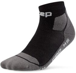 CEP Дамски туристически чорапи CEP Women's Hiking Light Cushion Socks Low Cut Walking socks - Black / Grey - размер II (207-1142-0111)