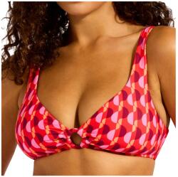 Seafolly Дамско бикини горнище Seafolly Women's Sorrento Ring Front Tank Bikini top - Flame - размер 42 (EU) (150-5786-0116)