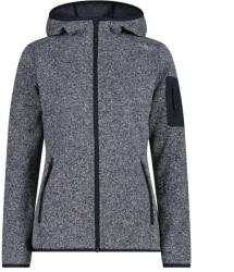 CMP Дамско поларено яке CMP Women's Jacket Fix Hood Jacquard Knitted 3H19826 Fleece jacket - Antracite - размер 44 (EU) (105-4940-2416)