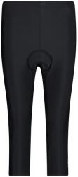 CMP Дамски 3/4 панталон за колоездене CMP Women's Bike 3/4 Pant Cycling bottoms - Nero - размер 36 (EU) (155-1717-0112)