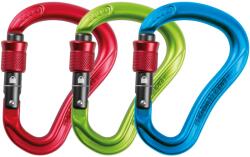 Ocun HMS карабинер Ocun Eagle HMS Screw 3-Pack HMS carabiner - Red / Green / Blue - размер One Size (323-0262-0111)