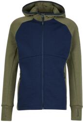 Stoic Детско вълнено яке Stoic Kid's MerinoFleece240 StorforsSt. Zip Hoody Merino hoodie - Olive Green / Navy - размер 152 (EU) (703-6423-0415)