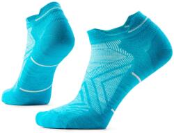 Smartwool Дамски чорапи за бягане Smartwool Women's Run Zero Cushion Low Ankle Running socks - White / Capri - размер 38-41 (EU) (201-4495-1112)