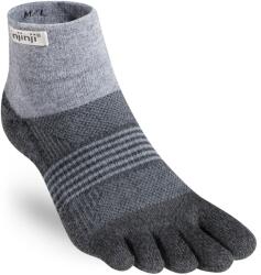Injinji Дамски туристически чорапи Injinji Women's Trail Midweight Mini Crew Walking socks - Granite - размер 35-40 (EU) (201-3761-0511)