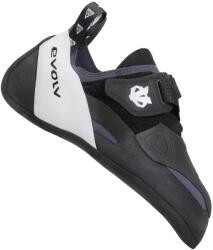 Evolv Обувки с велкро Evolv V6 2026 Climbing shoes - Black Cat / White - размер 43 (EU) (301-0984-0121)