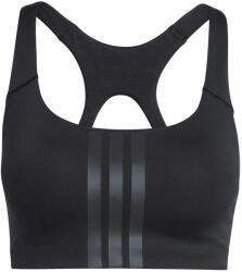 adidas Дамски спортен сутиен adidas Women's Optime 3-Stripes MS Bra Sports bra - Black / Black - размер XXL (114-3921-0117)