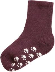 Joha Детски мериносови чорапи Joha Kid's 721 Wool Sock Anti-Slip Slippers - Aubergine Melange - размер 15-18 (EU) (702-2513-0111)