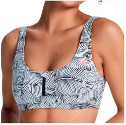 Roxy Дамско бикини горнище Roxy Women's Pro Surf Athletic Bra Bikini top - Anthracite Popiscus - размер XS (150-6324-0111)