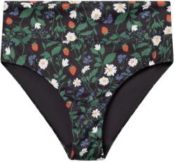 DEDICATED Дамско бикини долнище Dedicated Women's Bikini Pants Slite Bikini bottom - Strawberry Field Black (150-1789-1714)