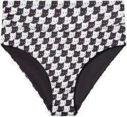 DEDICATED Дамско бикини долнище DEDICATED Women's Bikini Pants Slite Bikini bottom - Pepita Cats Black - размер XS (150-1789-1611)