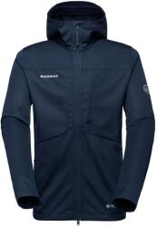Mammut Мъжко софтшел яке Mammut Ultimate VIII Softshell Hooded Jacket Softshell jacket - Marine - размер 3XL (003-3449-0416)