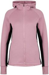 Stoic Дамско вълнено яке Stoic Women's MerinoFleece260 FlenSt. Zip Hoody Merino hoodie - Dark Orchid / Black - размер 3XL (105-6684-0317)