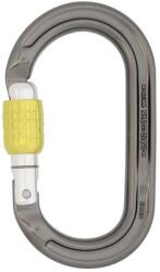 DMM Заключващ се карабинер Dmm Ultra O Locking carabiner - Titanium / Lime Green - размер Screwgate (1-Pack) (322-0029-0711)