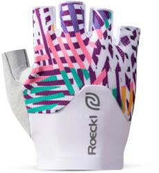 Roeckl Sports Дамски ръкавици Roeckl Sports Women's Deleni 2 Gloves - White / Multicolor - размер 7, 5 (EU) (202-8426-0214)