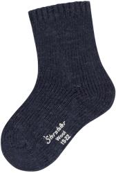 Sterntaler Детски мериносови чорапи Sterntaler Kids' Socks Wool, Handmade Look Sports socks - Blau Melange - размер 18 (EU) (207-1253-0111)